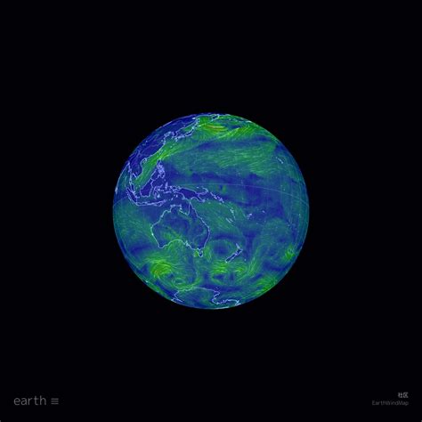 地面圖|earth :: 风、气象、海洋状况的全球地图